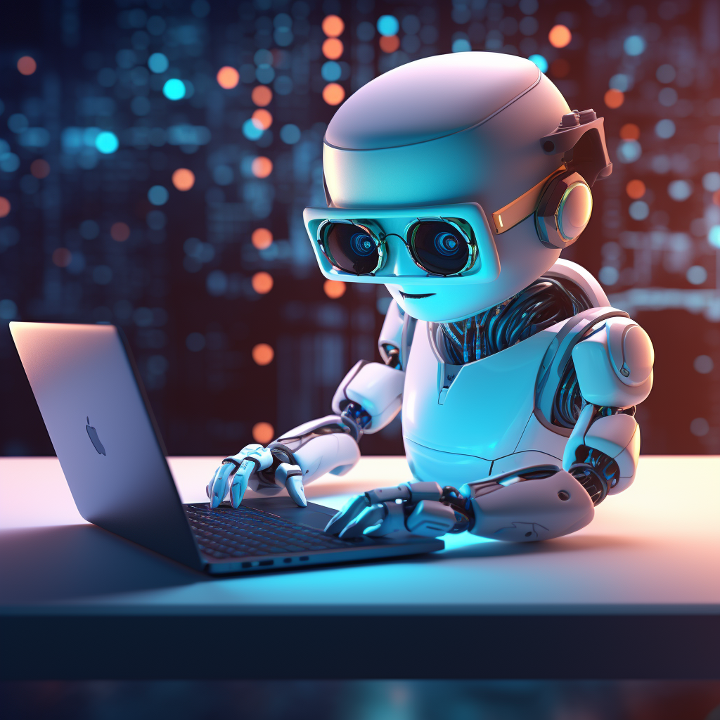 A robot coding