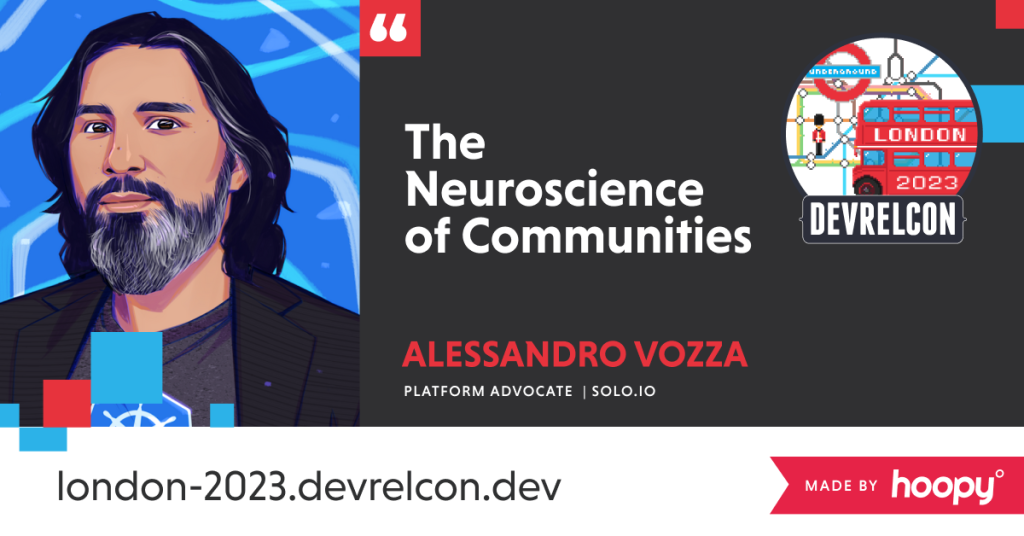 Alessandro Vozza is speaking at DevRelCon London 2023