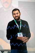 Afzaal Ahmad Zeeshan at DevRelCon Prague