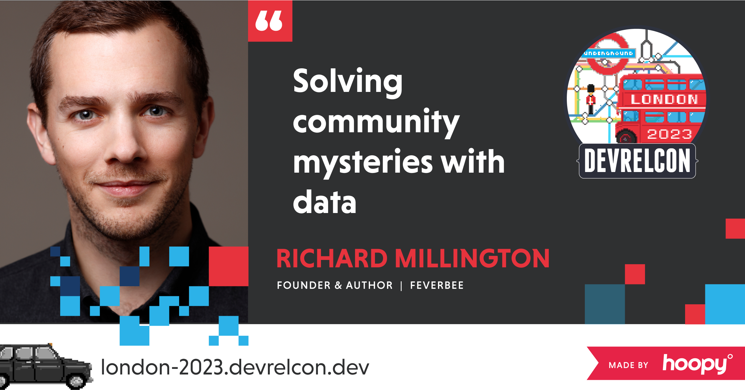 Richard Millington shares what his talk will be about at DevRelCon London 2023