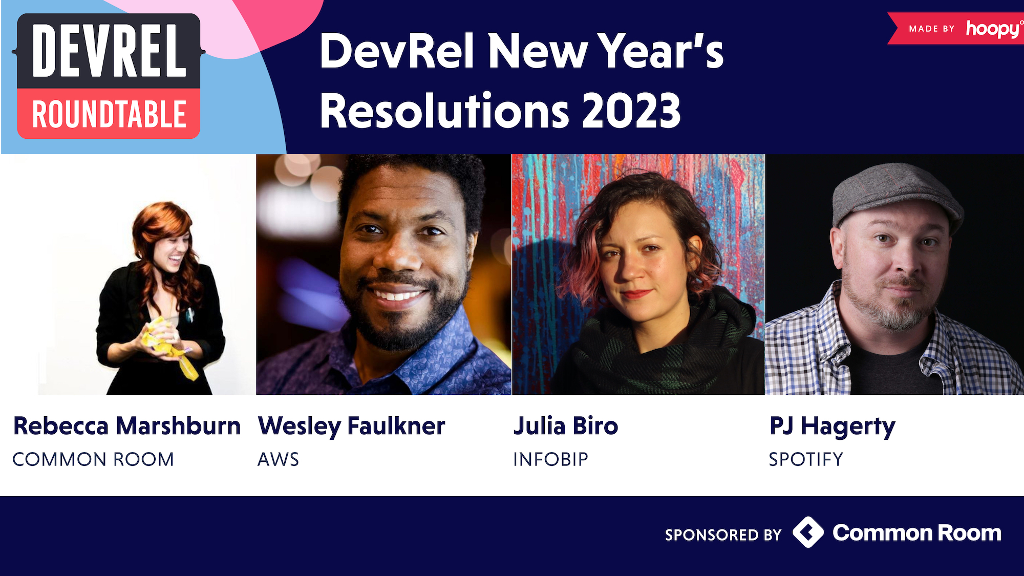 DevRel New Year's resolutions roundtable