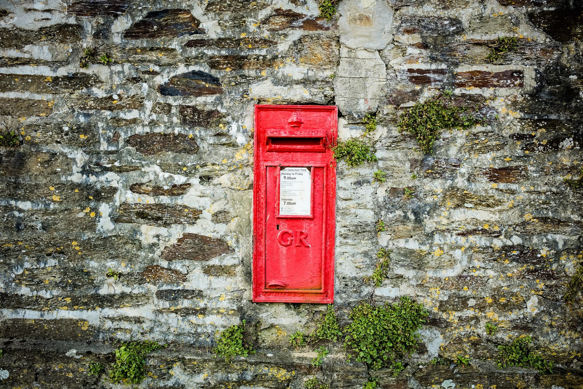 Postbox in.a wall