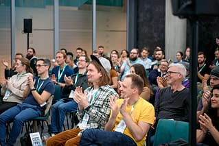 DevRelCon Prague audience