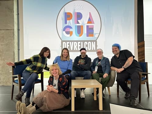 Aiven team members at DevRelCon Prague
